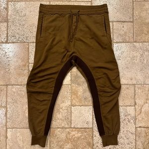 Haider Ackermann Perth Brown Moon Jogger Pants